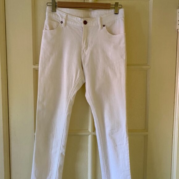 Muji White Skinny Jeans - Picture 1 of 3